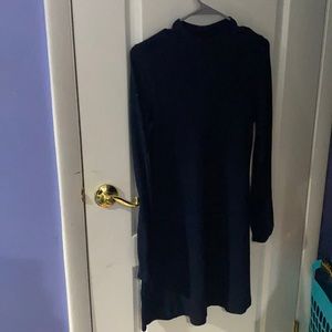 Hollister navy long sleeved dress